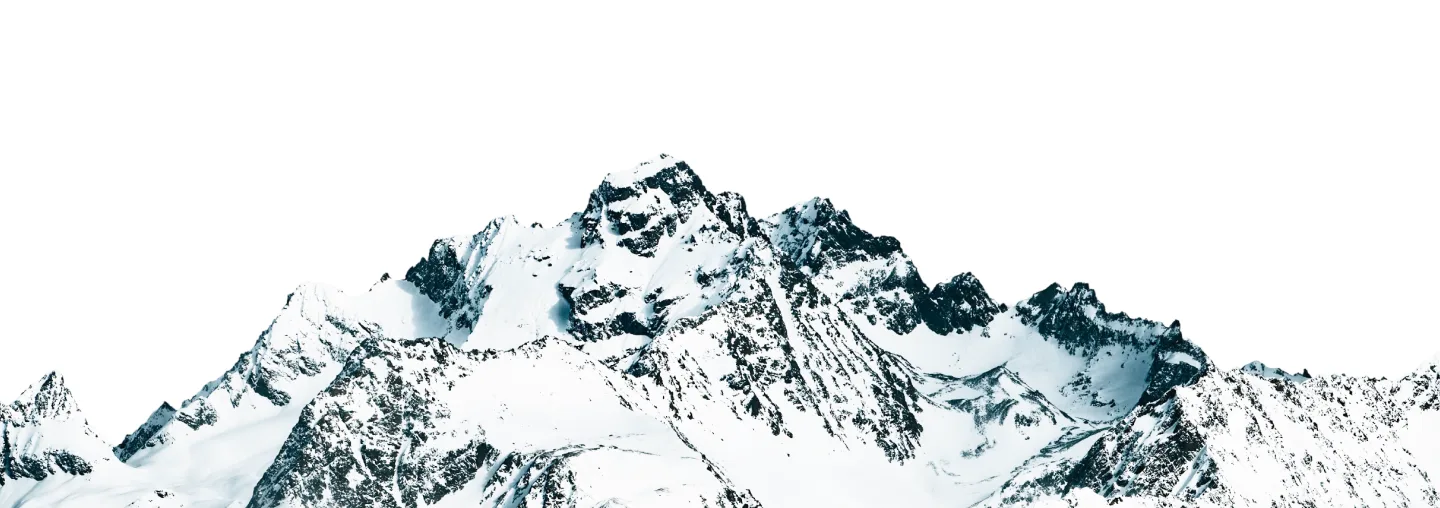 Snow-covered Swiss Alps panorama